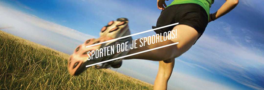 Brochure Sporten doe je spoorloos! Voor en door Vlaamse sportactoren